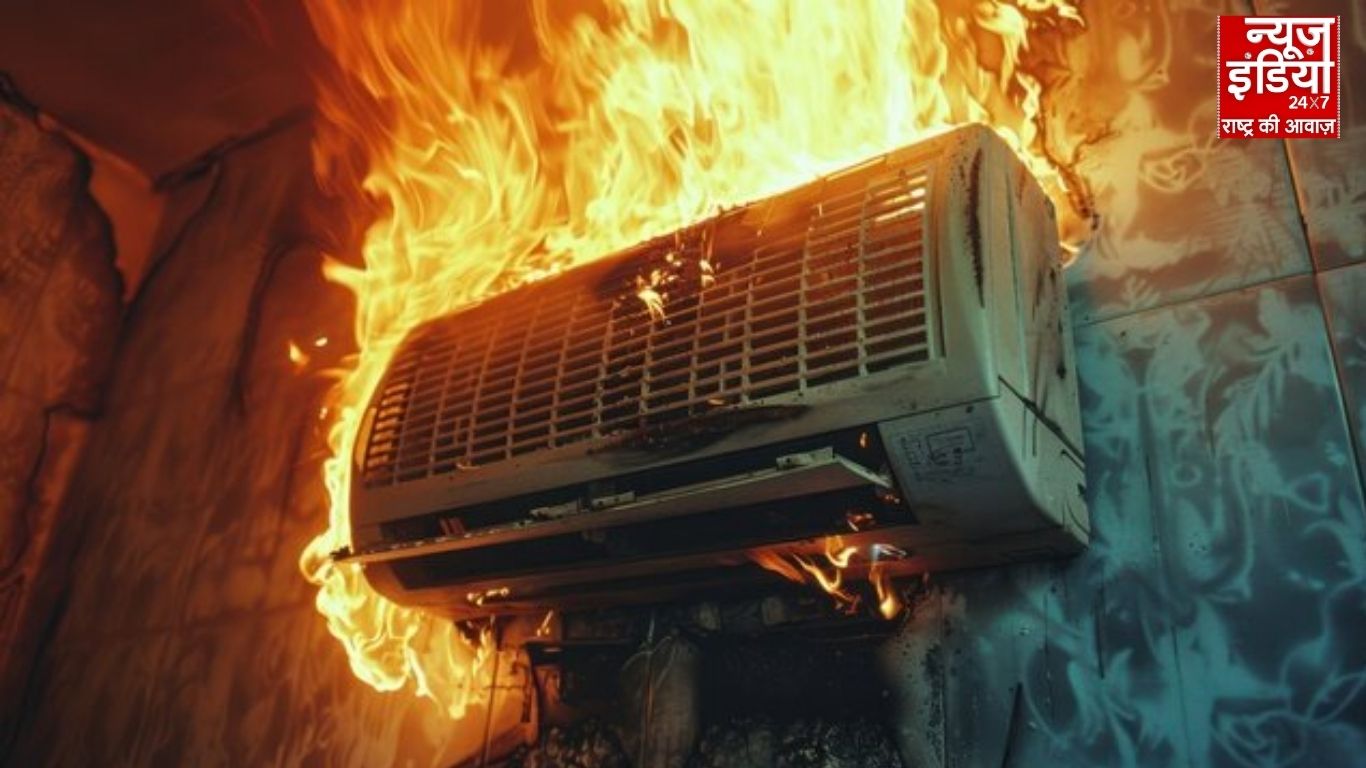 Ghaziabad : AC रिपेयर के दौरान Blast में एक की मौत, दूसरा गंभीर घायल