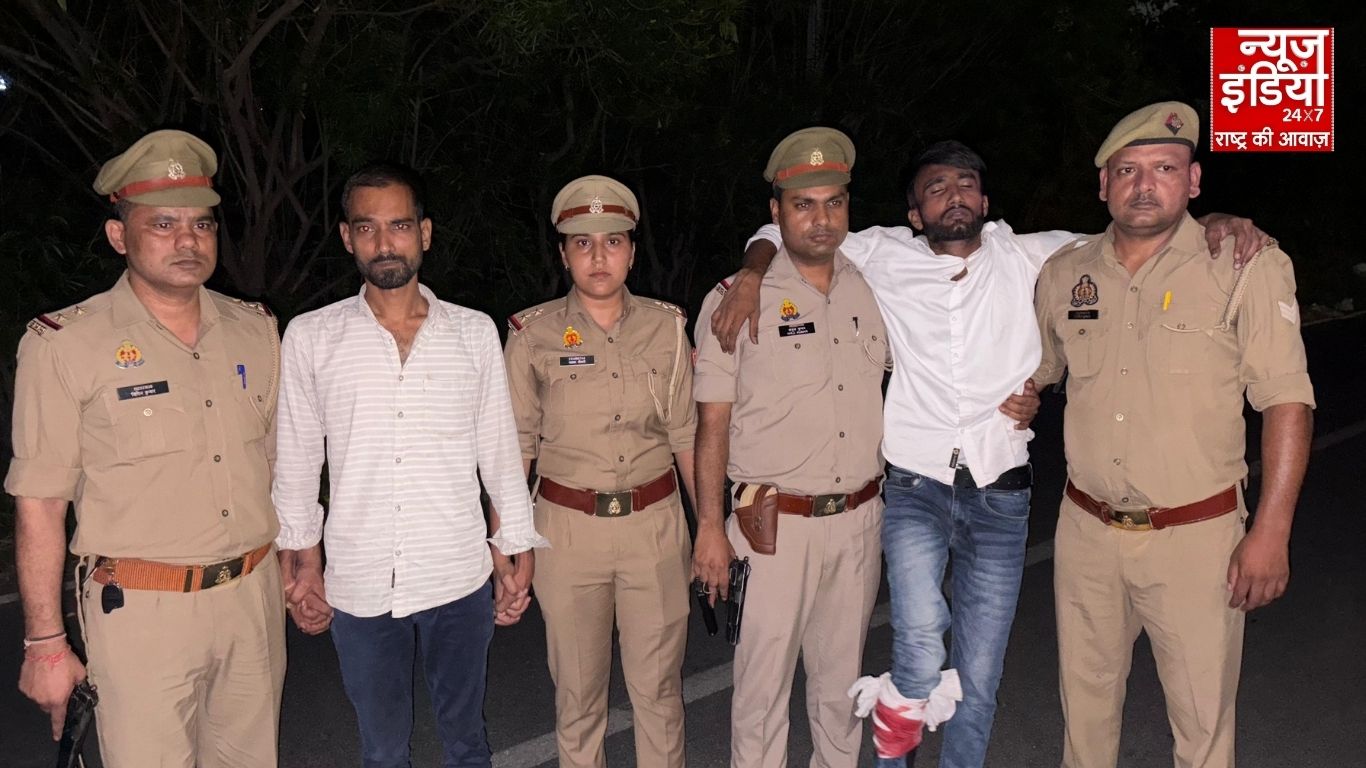 गाजियाबाद पुलिस का ऑपरेशन लंगड़ा आज फिर एक नया अपराधी बना शिकार