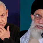 Benjamin Netanyahu and Ayatollah Khamenei