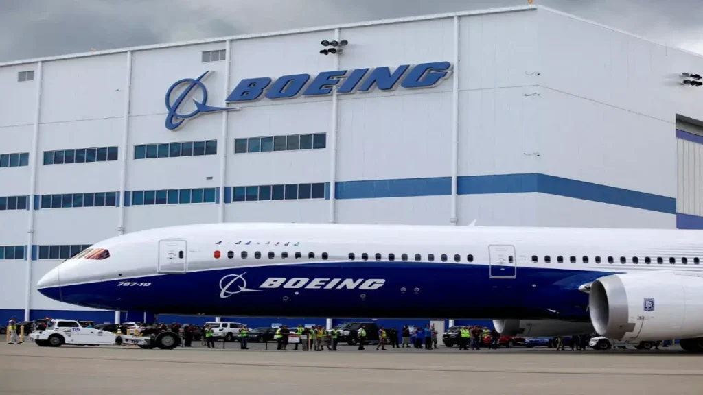Boeing plane