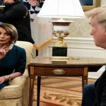 Nancy Pelosi and Donald Trump
