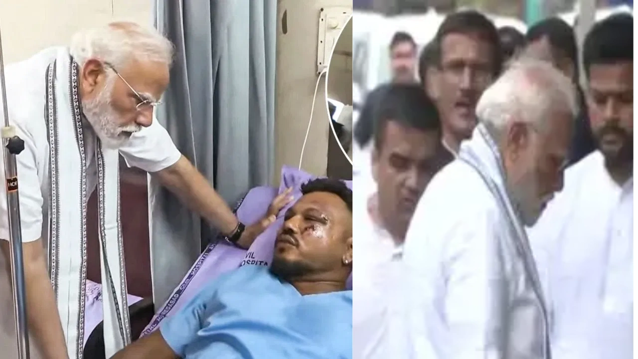 प्लेन क्रैश में इकलौते जिंदा बचे कुमार विश्वास से मिले PM, घायलों से मिलकर बोले स्तब्ध हूं, तबाही का ये मंजर…