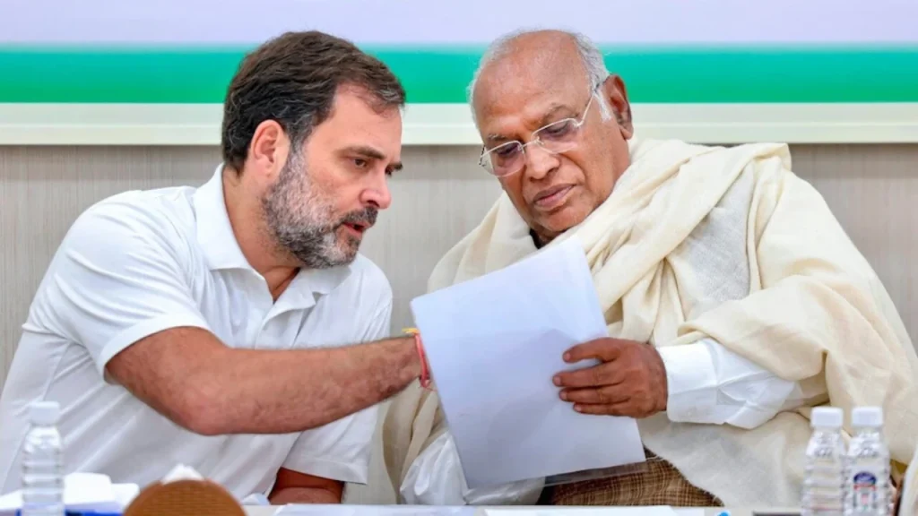 Rahul Gandhi- Mallikarjun Kharge