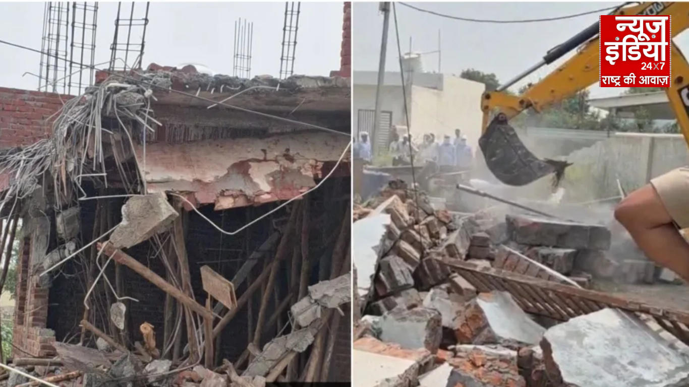 नोएडा में चला बाबा-का-बुल्डोजर : 6 करोड़ की जमीन को प्रशासन ने कराया खाली