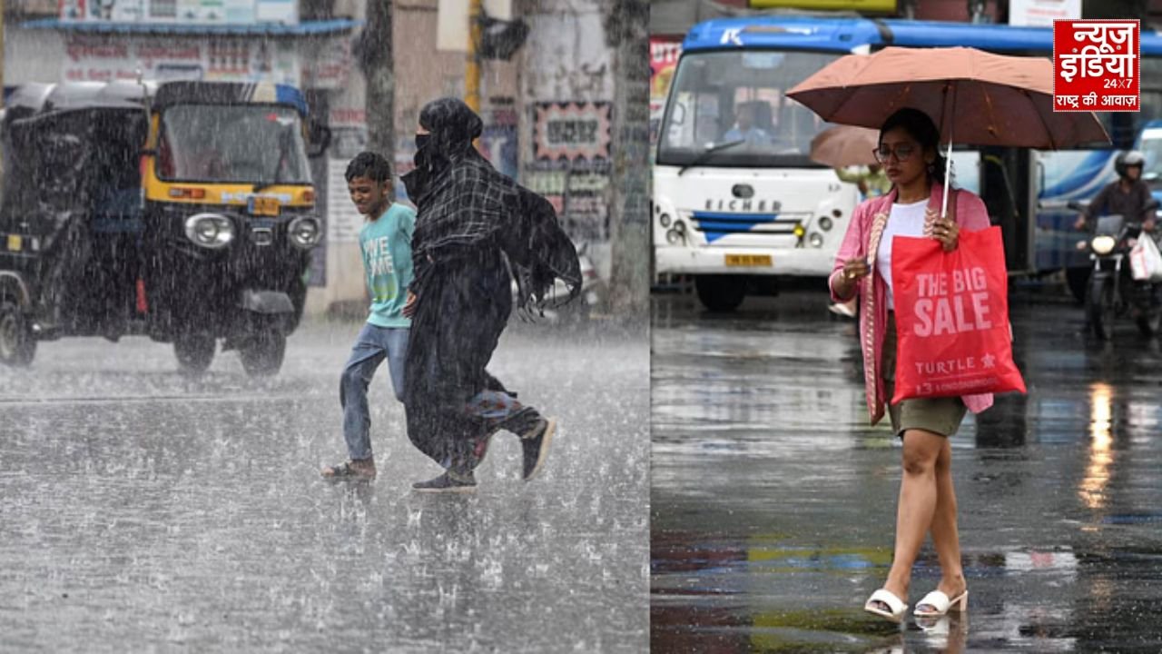 आज राजधानी में दस्तक देगा मानसून !बिहार यूपी और मध्य प्रदेश में भी भारी बारिश के आसार