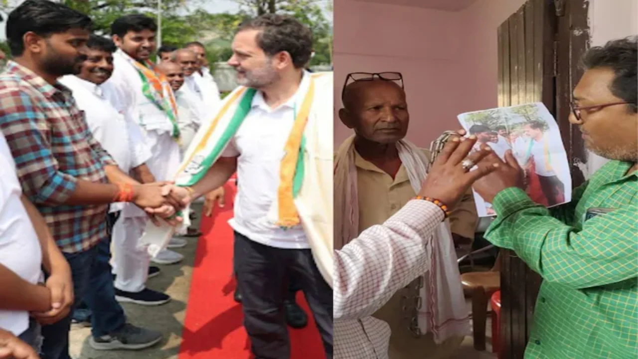 राहुल गांधी के साथ दिखा नीट पेपर लीक के आरोपी का भतीजा… बिहार में बवाल!