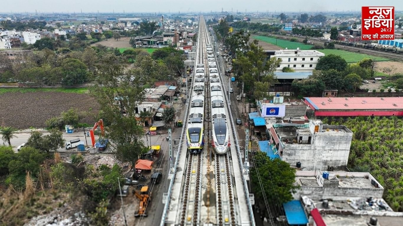Namo Bharat Train : पटरी एक दो ट्रेन, नमो भारत स्टेशन पर दौड़ेगी मेरठ मेट्रो, जानें कैसे