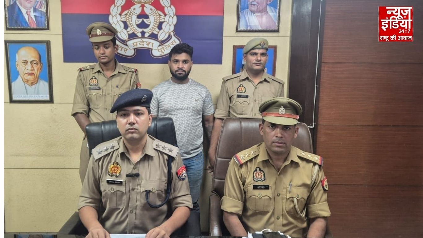 गाजियाबाद में पुलिस की बड़ी कामयाबी : एक करोड़ के स्मैक के साथ युवक गिरफ्तार..