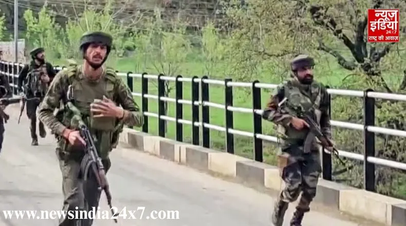 पहलगाम हमले में शामिल 3 आतंकी ढेर, जम्मू और कश्मीर में सुरक्षाबलों और आतंकवादियों के बीच मुठभेड़ जारी