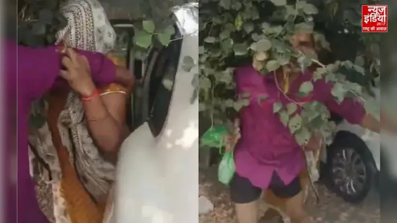 BJP leader caught indulging in debauchery in Bulandshahr Viral Video