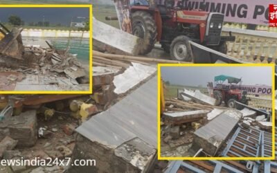 Ghaziabad News: डासना में किसानों की ट्यूबवेल पर जीडीए की कार्रवाई, सनसिटी पर कब्जे की साजिश का आरोप