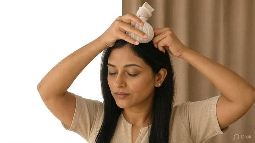 सिर की मसाज के लिए बनाएं हर्बल पोटली, बाल होंगे लंबे, मजबूत और शाइनी