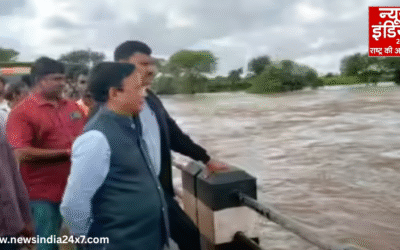 कृष्णा नदी बेसिन में बाढ़ का खतरा , विजयपुरा और बागलकोट में अलर्ट
