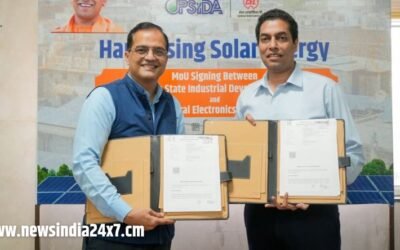 यूपीसीडा और सीईएल के बीच ऐतिहासिक करार, सौर ऊर्जा और ई-वाहन चार्जिंग पर होगा विशेष फोकस