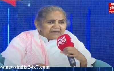 गुलाब देवी ने साझा किया अपना संघर्ष,न्यूज इंडिया 24×7 के मंच से बेटियों के लिए दिया खास संदेश