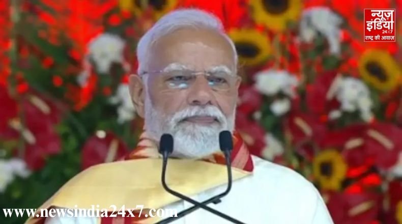 PM Modi grand road show in Ahmedabad inaugurated development projects worth Rs 5,400 crore