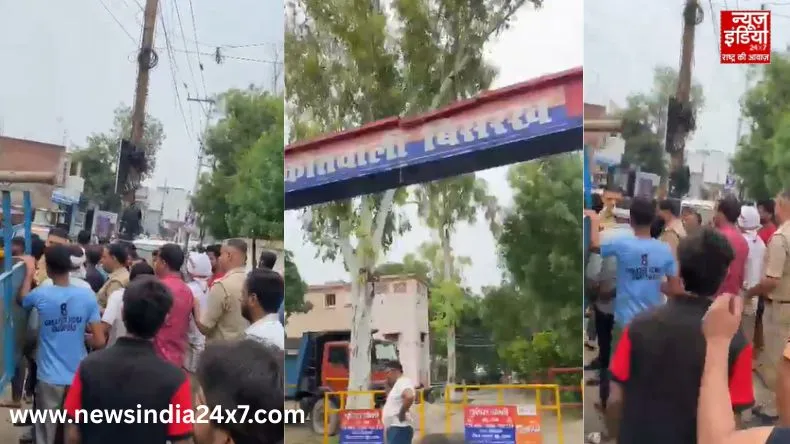 ग्रेटर नोएडा से दो दिन पहले लापता हुआ युवक : बुलंदशहर में मिली लाश, हत्या की आशंका से परिजनों का हंगामा