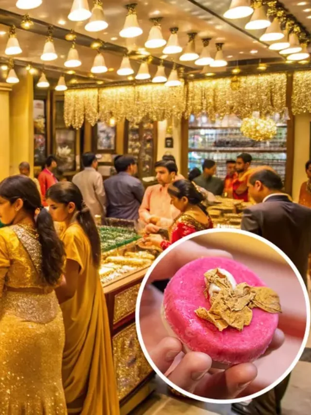 गुलाबी कागज में ही क्यों गुलाबी कागज में ही क्यों चांदी और सोना लपेट कर देते हैं?