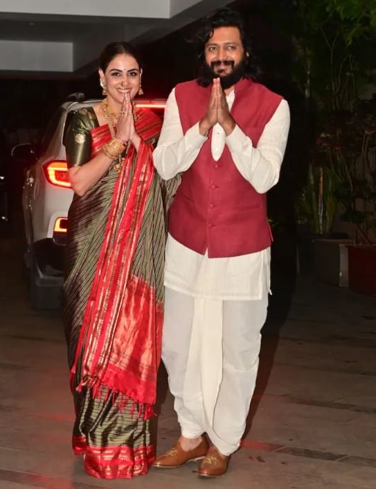 Riteish Deshmukh and Genelia D'Souza