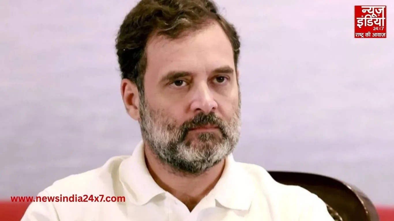 Rahul Gandhi's reaction