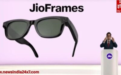 Jio Frames Smart Glasses: Jio का AI स्मार्ट ग्लास लॉन्च, कैमरा, म्यूजिक और कॉलिंग एक साथ!