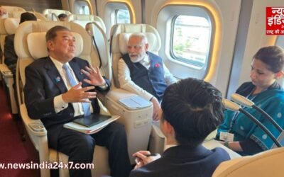 PM Modi Japan Visit: पीएम मोदी ने बुलेट ट्रेन की सवारी की, भारतीय चालकों से भी मुलाकात