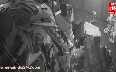 हिंडन विहार में चोरों का आतंक, स्क्रैप गोदाम में चोरी, CCTV में कैद वारदात