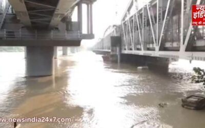 खतरे के निशान के पार पहुंचा यमुना का पानी, लोगों को सतर्क रहने की सलाह