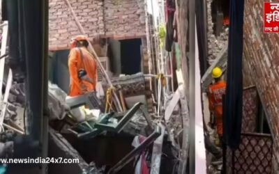 दरियागंज में एक बिल्डिंग के गिरने से हुआ बड़ा हादसा, 3 लोगों की मौत