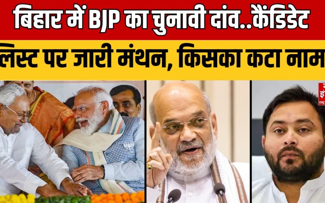 Bihar News: बिहार में BJP की चुनावी धाक, चुनावी लिस्ट में मंथन जारी! | Bihar Chunav |