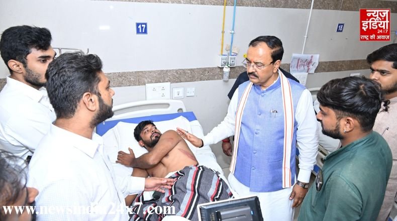 Barabanki lathicharge: घायल ABVP कार्यकर्ताओं से मिले डिप्टी सीएम,  बोले– दोषियों पर होगी कठोर कार्रवाई
