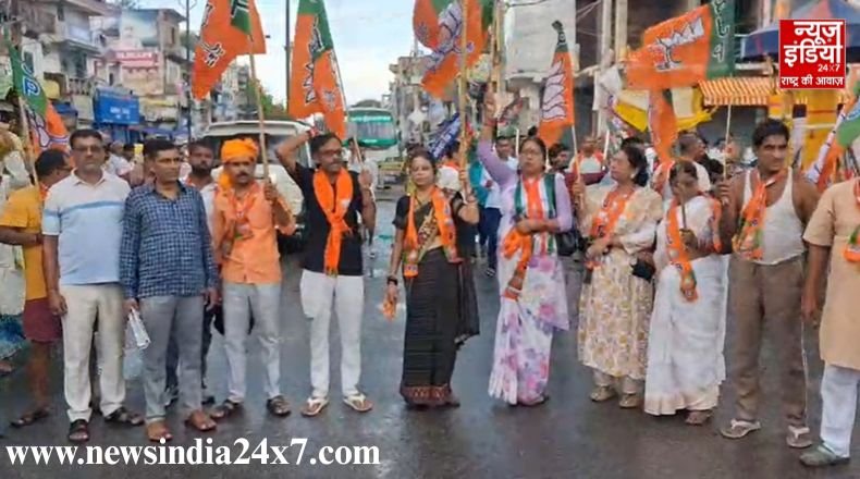 Bihar Bandh Protest NDA Bihar bandh after PM Modi mother was abused, chaos and traffic jam in many districts