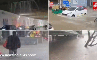 Flood Havoc in Delhi : कश्मीरी गेट से लेकर सिविल लाइंस तक डूबे इलाके