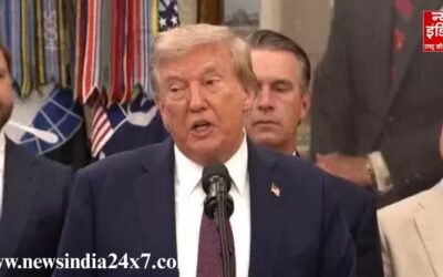 भारत पर 50% टैरिफ को लेकर ट्रंप का बयान, कहा -जादुई हथियार है टैरिफ पर बातचीत