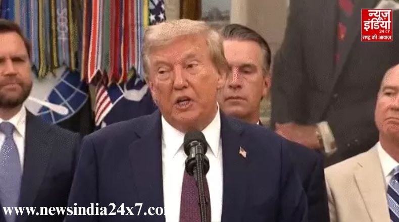 भारत पर 50% टैरिफ को लेकर ट्रंप का बयान, कहा -जादुई हथियार है टैरिफ पर बातचीत