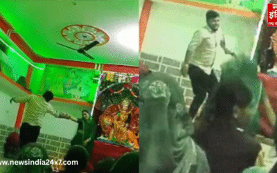 गरबा खेलते समय महिला की मौत, पति संग नृत्य करते-करते अचानक गिरी