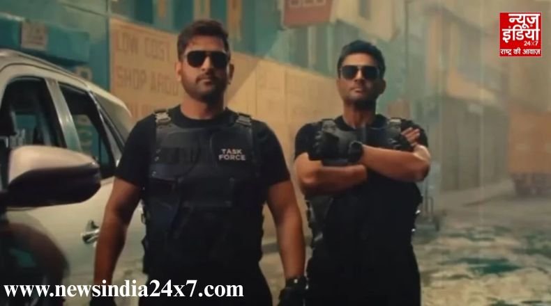 MS Dhoni Teaser of the film The Chase released Action video of MS Dhoni and R Madhavan goes viral