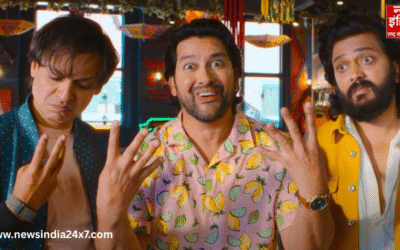 Mastiii 4 Teaser : घरवाली बनाम बाहरवाली के कॉन्सेप्ट पर लौटी मस्ती फ्रेंचाइजी, हंसी और ग्लैमर से भरपूर!