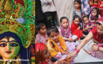 Navami Kanya Pujan 2025 : नवमी पर कन्या पूजन का शुभ समय, जानें महत्व और विधि