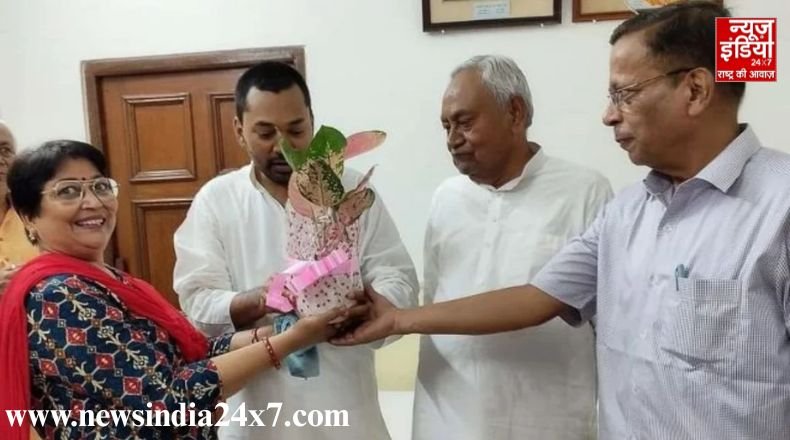 Upendra Kushwaha again demanded political debut of Nitish Kumar son Nishant Kumar