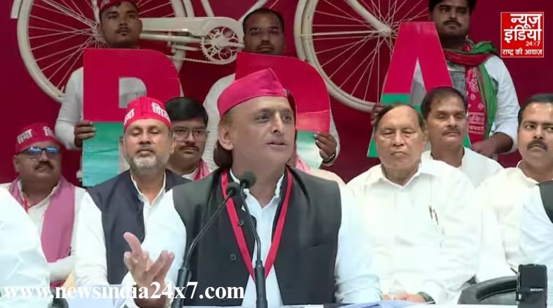 अखिलेश यादव की गाड़ियों पर ₹8 लाख का चालान…! कहा-बीजेपी साजिश के तहत कटवा रही