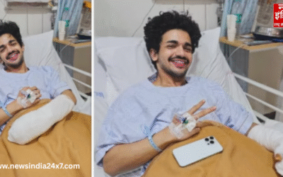 शूटिंग के दौरान बड़ा हादसा, अस्पताल पहुंचे बिग बॉस फेम विशाल पांडे