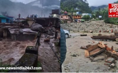Chamoli cloudburst : चमोली में कुदरत का कहर; घर तबाह, लोग लापता, नंदानगर दहला