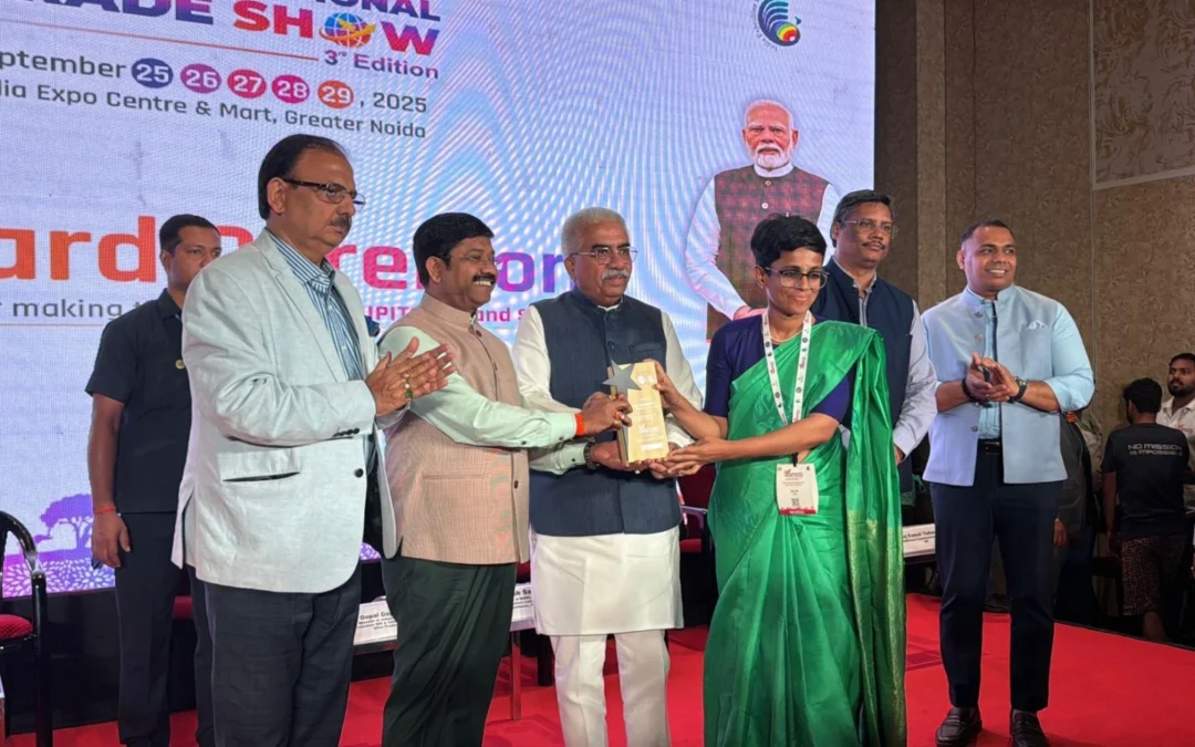 यूपी इंटरनेशनल ट्रेड शो-2025 में ग्रेटर नोएडा प्राधिकरण को मिला बेस्ट स्टॉल अवार्ड