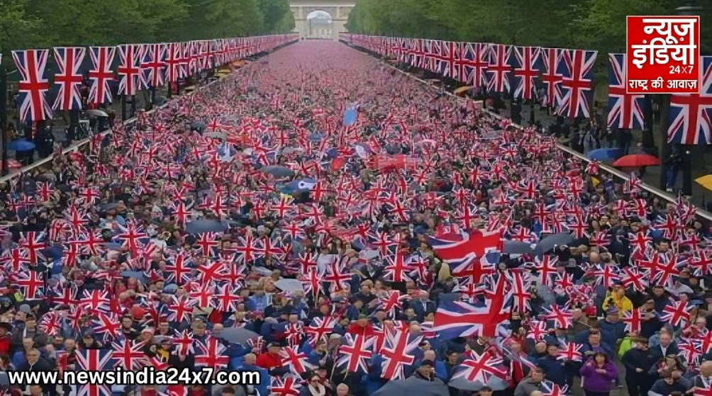 नेपाल के बाद इंग्लैंड में भी हंगामा: लंदन में Anti-Immigration प्रदर्शन, 26 पुलिसकर्मी घायल