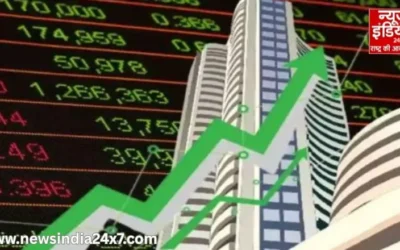 Stock Market Update: सप्ताह की शुरुआत में बाजार में दिखी तेजी, सेंसेक्स 237 अंक उछला