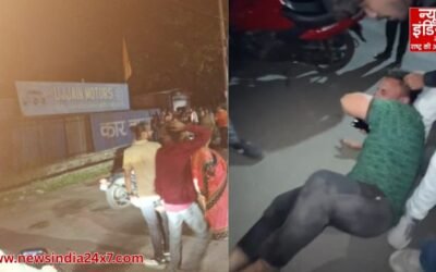 उज्जैन: गरबा देखने गई युवती से छेड़छाड़, बजरंग दल ने बचाया, भीड़ ने आरोपी को पीटा