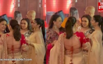 दुर्गा पूजा पंडाल में इमोशनल हुईं कजिन सिस्टर्स ,काजोल ने अयान मुखर्जी को लगाया गले