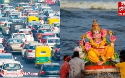 गाजियाबाद : गणेश विसर्जन के दौरान यातायात डायवर्जन, ट्रैफिक पुलिस की एडवाइजरी
