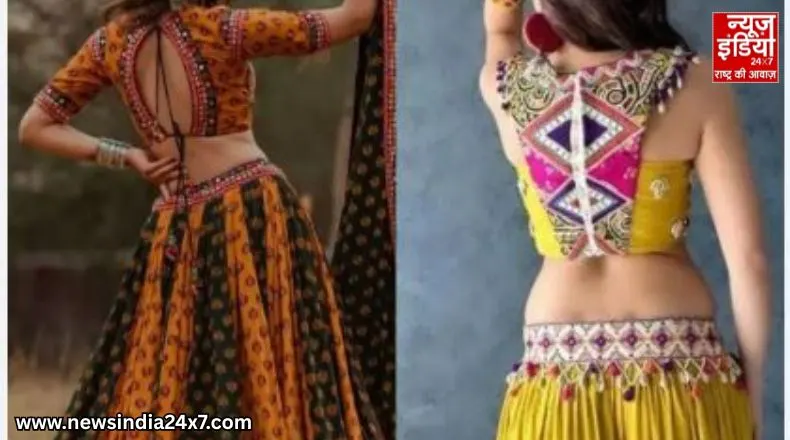 Blouse Designs for Garba Night